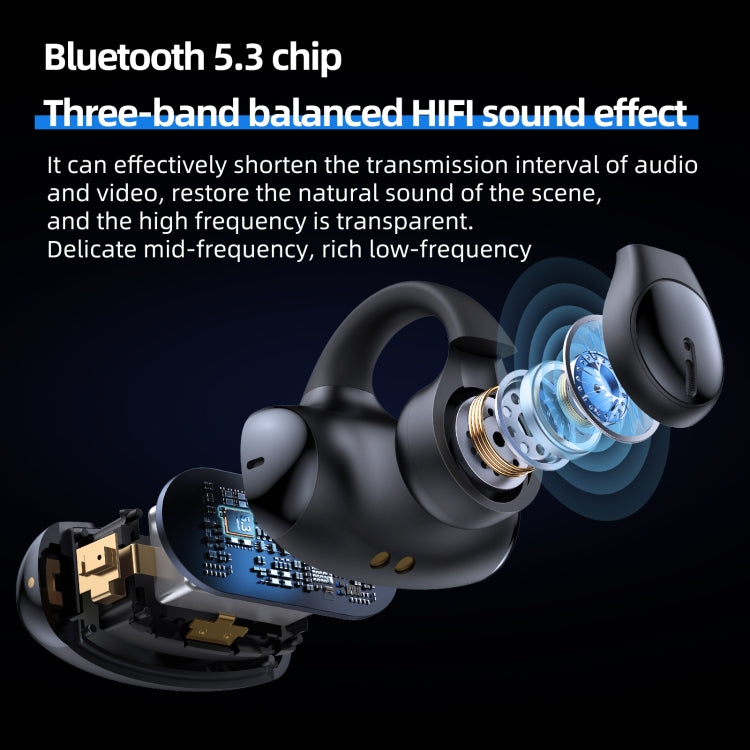ONIKUMA T306 Ear-mounted Wireless Bluetooth Earphone(Black) - HoMEdemic™ 