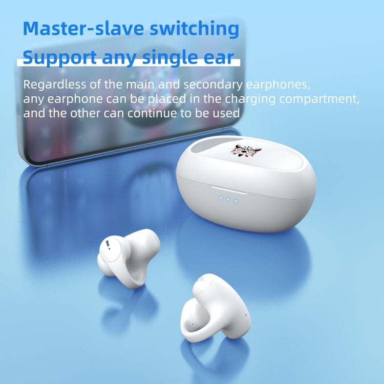 ONIKUMA T306 Ear-mounted Wireless Bluetooth Earphone(White) - HoMEdemic™ 