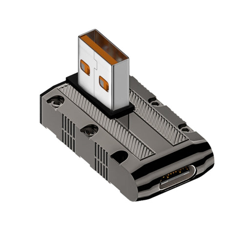 120W USB 3.1 Gen2 to Type-C 10Gbps Mechanical Adapter, Style:Medium Bend - HoMEdemic™ 