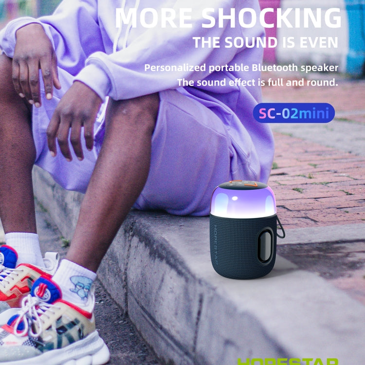HOPESTAR SC-02 10W Portable Mini Wireless Bluetooth Speaker(Black) - HoMEdemic™ 