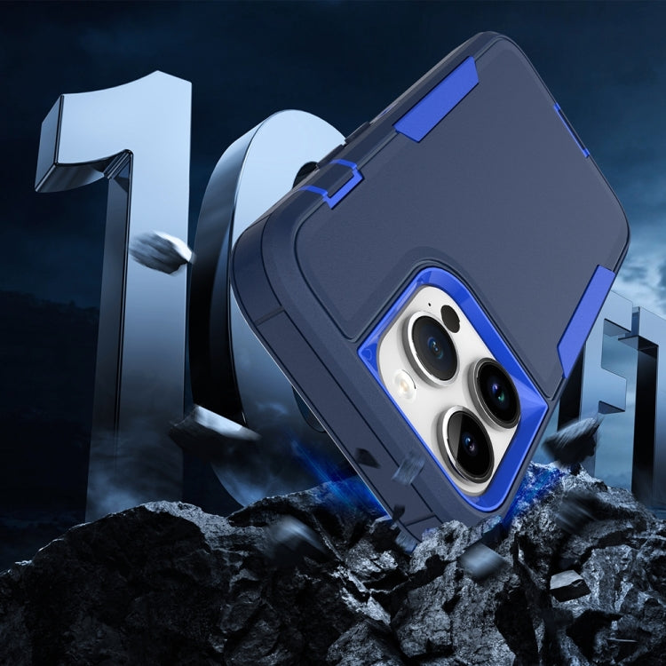 For iPhone 15 Pro 2 in 1 Magnetic PC + TPU Phone Case(Black) - HoMEdemic™ 
