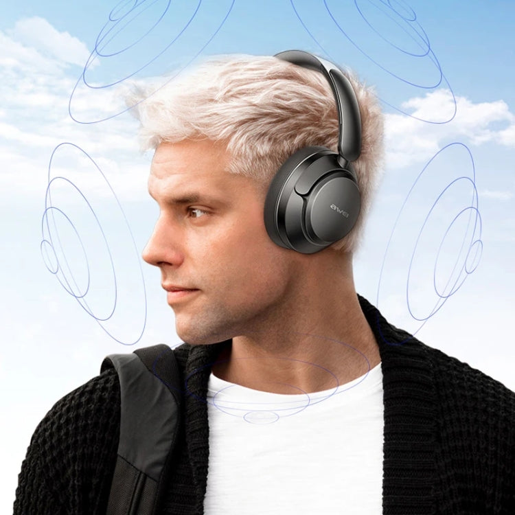 AWEI A360BL Foldable Wireless Bluetooth Gaming Headset(Black) - HoMEdemic™ 