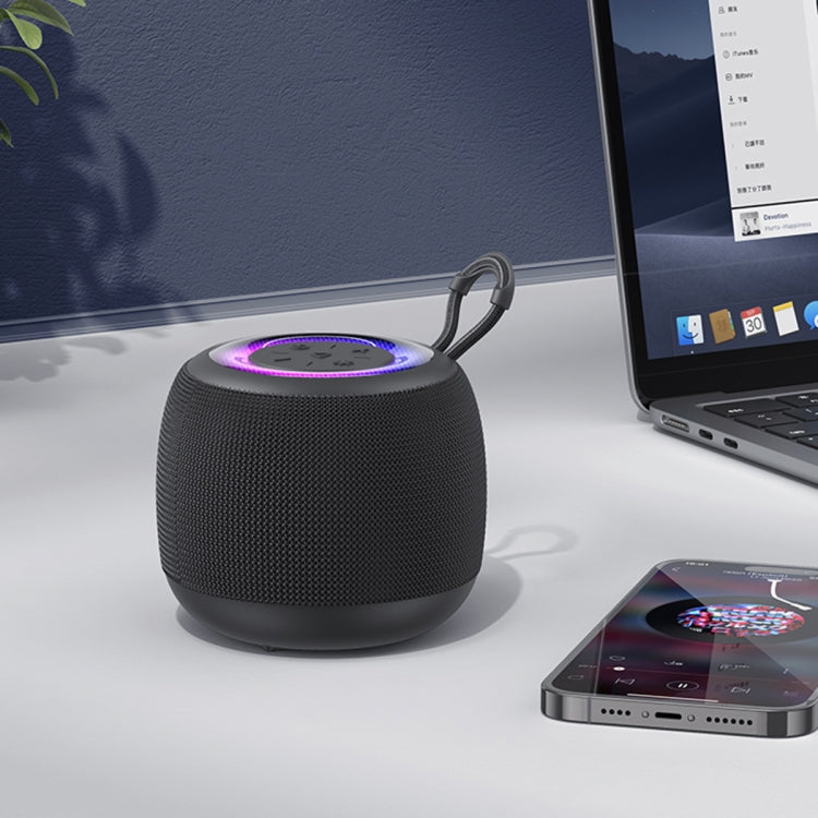 USAMS US-YX014 Yinya Series Mini Wireless Bluetooth Speaker(Black) - HoMEdemic™ 