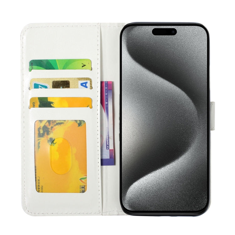 For iPhone 15 Pro Max Oil Embossed 3D Drawing Leather Phone Case(Blue Feather) - HoMEdemic™ 