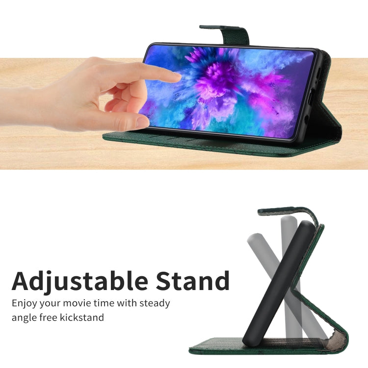 For iPhone 15 Pro Rhombic Grid Texture Leather Phone Case(Green) - HoMEdemic™ 