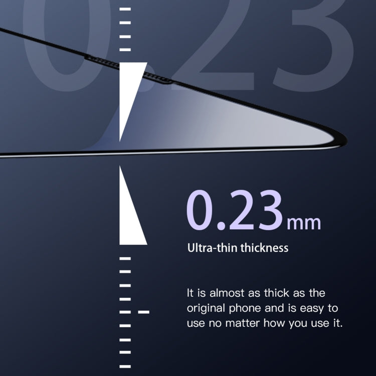 For iPhone 15 Plus TOTU AB-057 CSG High Aluminum Glass 2.5D Full-coverage HD Tempered Glass Film - HoMEdemic™ 