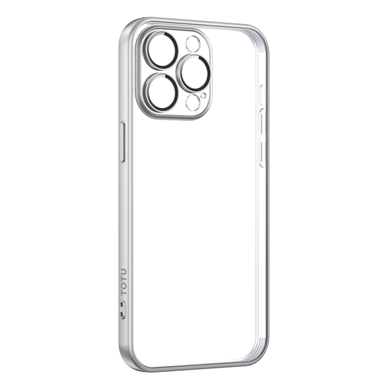 For iPhone 15 Pro Max TOTUDESIGN PC-2 Series Electroplating TPU Phone Case(Silver) - HoMEdemic™ 