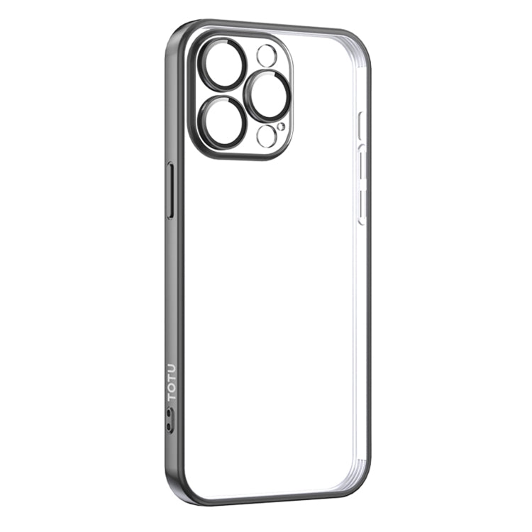For iPhone 15 Pro Max TOTUDESIGN PC-2 Series Electroplating TPU Phone Case(Black) - HoMEdemic™ 