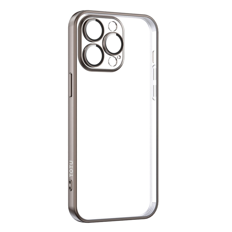 For iPhone 15 Pro TOTUDESIGN PC-2 Series Electroplating TPU Phone Case(Gray) - HoMEdemic™ 