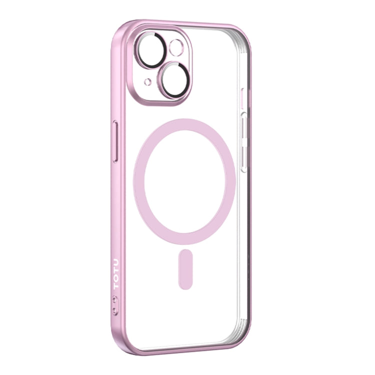 For iPhone 15 TOTUDESIGN PC-3 Series MagSafe Electroplating TPU Phone Case(Purple) - HoMEdemic™ 