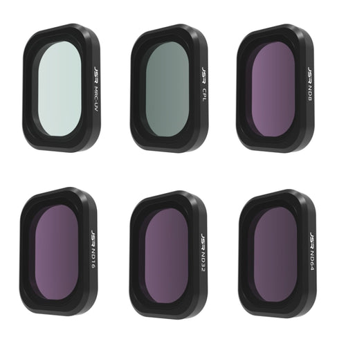 For DJI OSMO Pocket 3 JSR CB Series Camera Lens Filter, Filter:6 in 1 UV CPL ND8-64 - HoMEdemic™ 