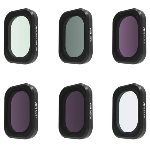 For DJI OSMO Pocket 3 JSR CB Series Camera Lens Filter, Filter:6 in 1 Beauty Black Mist - HoMEdemic™ 