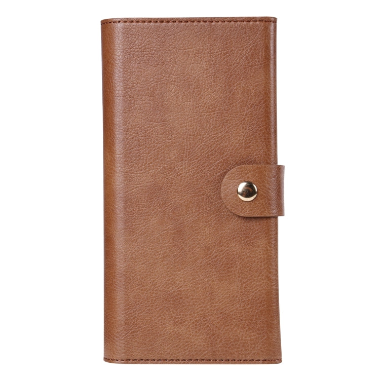For iPhone 15 ViLi GV Series MagSafe Magnetic Zipper Leather Phone Case(Brown) - HoMEdemic™ 