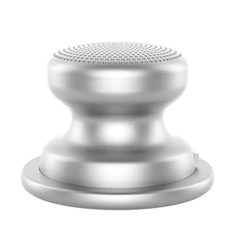 EWA A117 Portable Mini Magnetic Phone Holder Bluetooth Metal Speaker(Silver) - HoMEdemic™ 