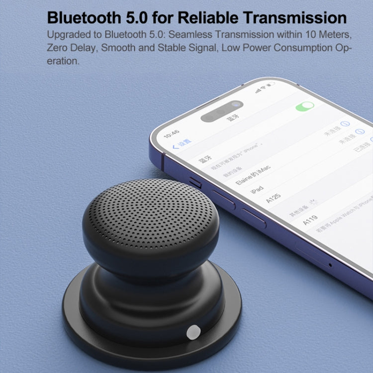 EWA A117 Portable Mini Magnetic Phone Holder Bluetooth Metal Speaker(Blue) - HoMEdemic™ 