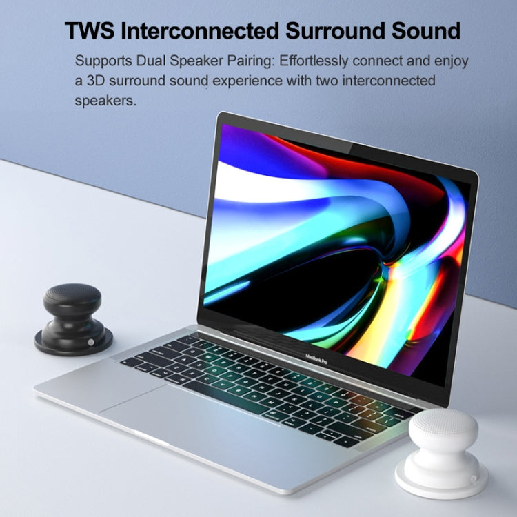 EWA A117 Portable Mini Magnetic Phone Holder Bluetooth Metal Speaker(Black) - HoMEdemic™ 