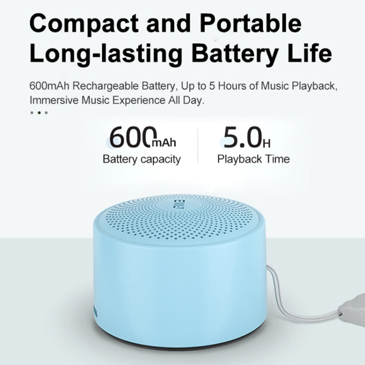 EWA A124 Portable Mini TWS Bluetooth Speaker Outdoor IPX5 Waterproof Subwoofer(Silver) - HoMEdemic™ 