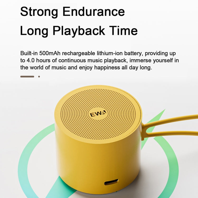 EWA A127 Outdoor IPX5 Waterproof Portable Mini TWS Wireless Bluetooth Speaker(Blue) - HoMEdemic™ 