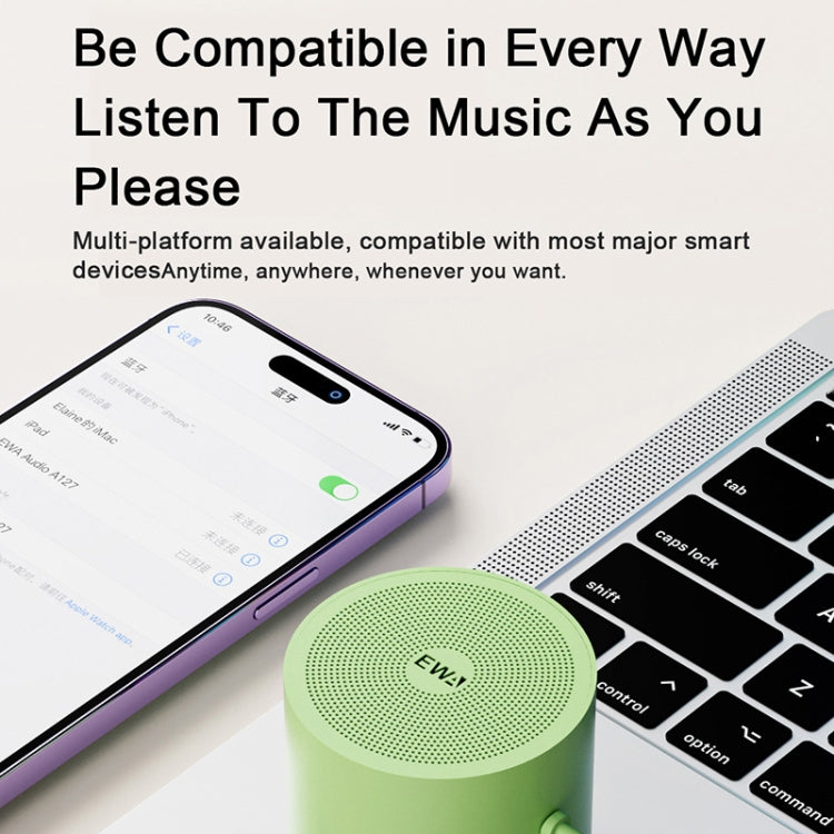 EWA A127 Outdoor IPX5 Waterproof Portable Mini TWS Wireless Bluetooth Speaker(Blue) - HoMEdemic™ 