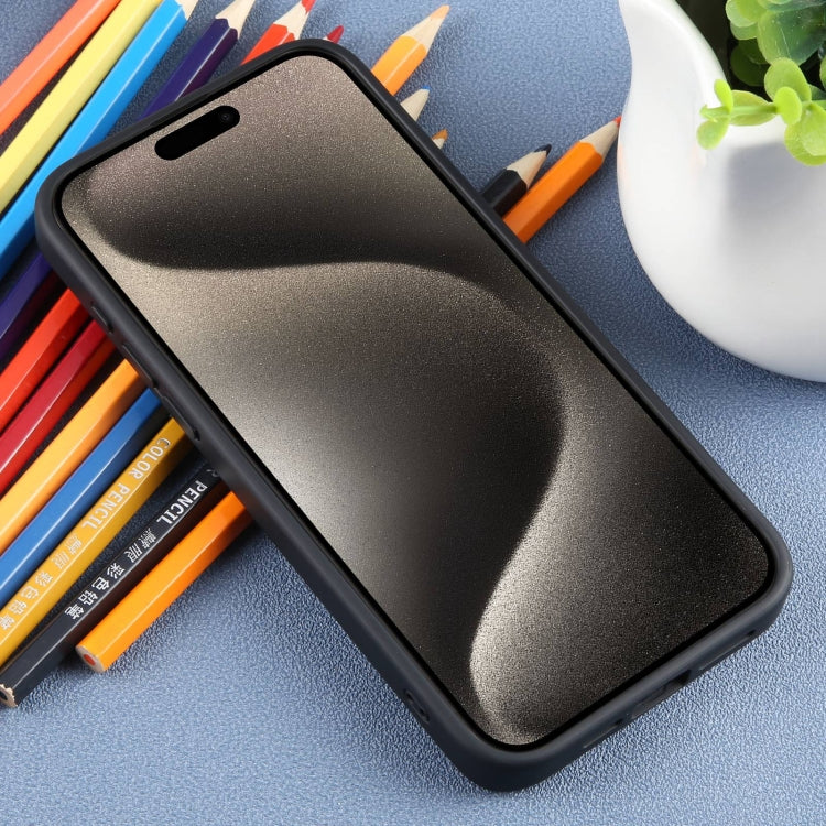For iPhone 15 Pro DFANS DESIGN Frosted Magsafe Magnetic Holder Phone Case(Black) - HoMEdemic™ 