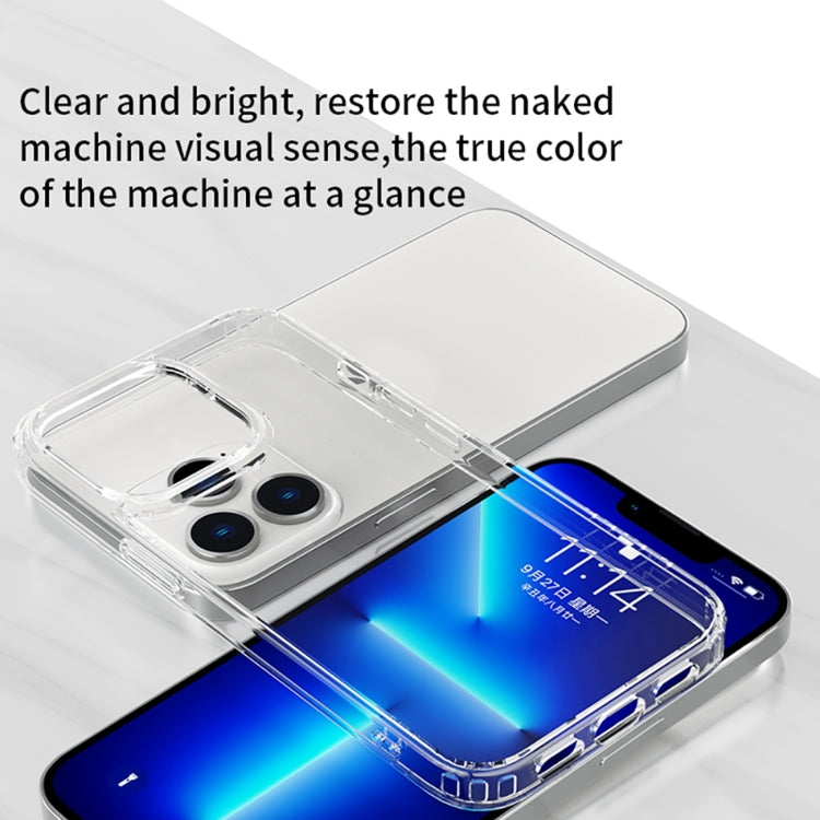 For iPhone 15 Pro Mutural Ice Series TPU Phone Case(Transparent) - HoMEdemic™ 