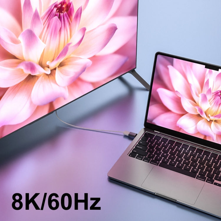 8K 60Hz HDTV to HDTV Magnetic Adapter, 3D Curved Female Vertical Reverse Side - HoMEdemic™ 
