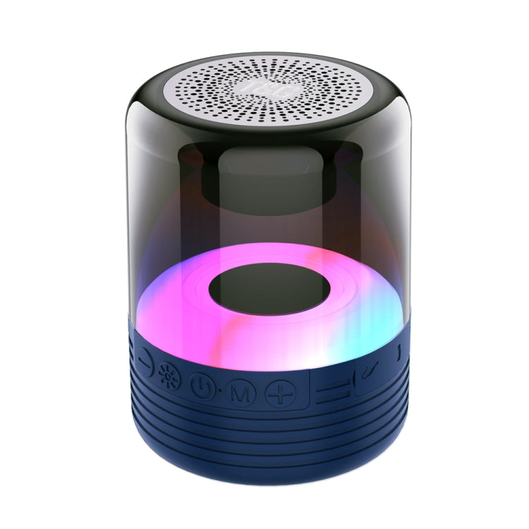 T&G TG369 Portable mini LED Wireless Bluetooth Speaker(Blue) - HoMEdemic™ 
