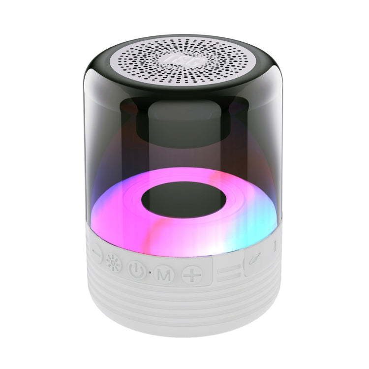 T&G TG369 Portable mini LED Wireless Bluetooth Speaker(White) - HoMEdemic™ 