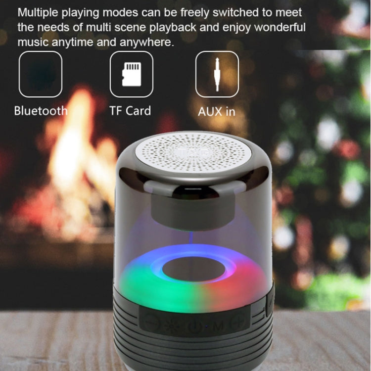 T&G TG369 Portable mini LED Wireless Bluetooth Speaker(Black) - HoMEdemic™ 
