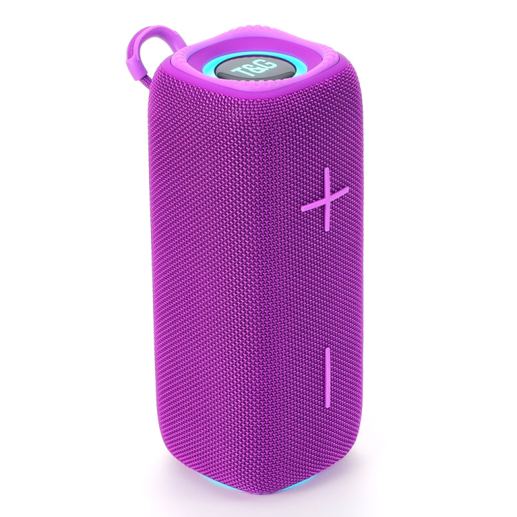 T&G TG654 Portable 3D Stereo Subwoofer Wireless Bluetooth Speaker(Purple) - HoMEdemic™ 