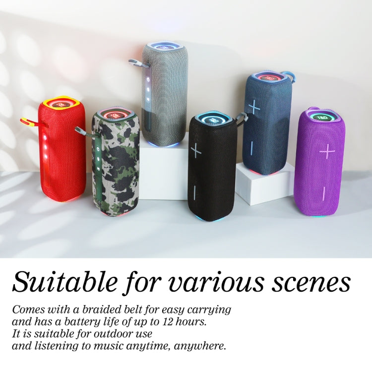 T&G TG654 Portable 3D Stereo Subwoofer Wireless Bluetooth Speaker(Purple) - HoMEdemic™ 