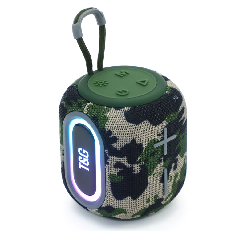 T&G TG664 LED Portable Subwoofer Wireless Bluetooth Speaker(Camouflage) - HoMEdemic™ 