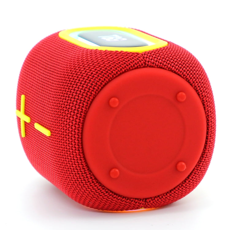 T&G TG664 LED Portable Subwoofer Wireless Bluetooth Speaker(Red) - HoMEdemic™ 