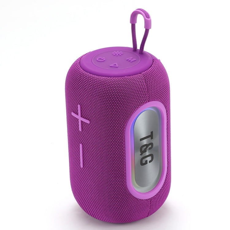 T&G TG665 20W LED Portable Subwoofer Wireless Bluetooth Speaker(Purple) - HoMEdemic™ 