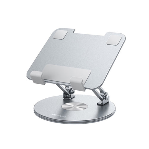 Yesido C293 360 Degree Rotating Foldable Tablet Desk Stand(Silver) - HoMEdemic™ 