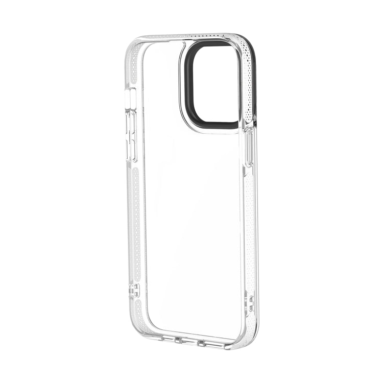 For iPhone 15 Pro Gold Armord TPU + PC Phone Case(White) - HoMEdemic™ 