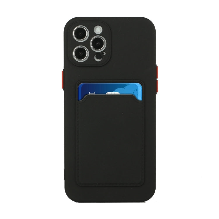 For iPhone 15 Pro Card Slot Design Shockproof TPU Phone Case(Black) - HoMEdemic™ 
