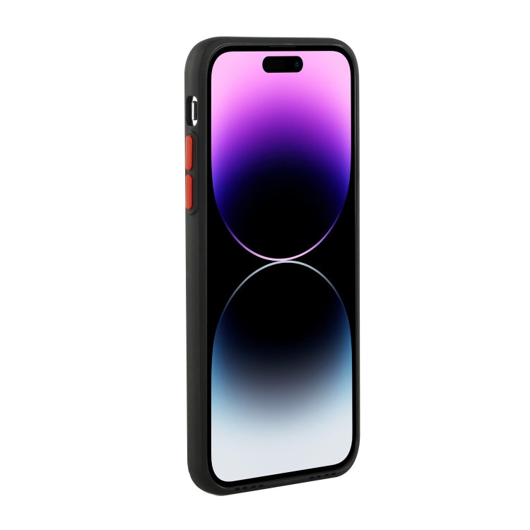 For iPhone 15 Pro Card Slot Design Shockproof TPU Phone Case(Black) - HoMEdemic™ 