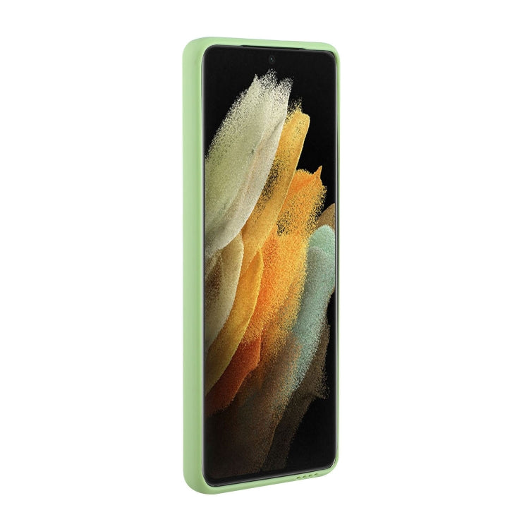For Samsung Galaxy S24 Ultra Card Slot Design Shockproof TPU Phone Case(Matcha Green) - HoMEdemic™ 