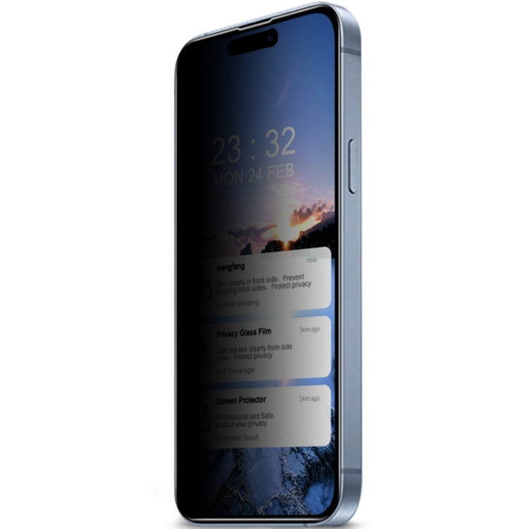 For iPhone 15 Plus imak HD Full Screen Anti-spy Tempered Glass Protective Film - HoMEdemic™ 
