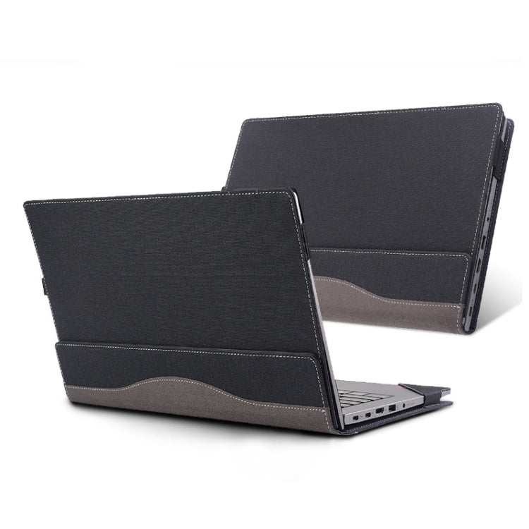 For Lenovo V14 G3 ABA / IAP Laptop Leather Shockproof Protective Case(Black) - HoMEdemic™ 
