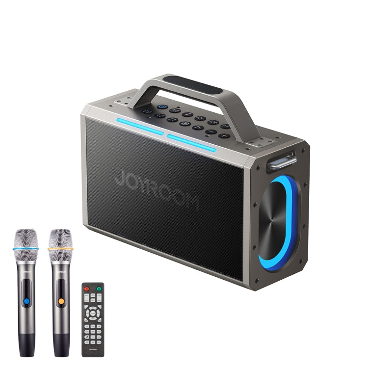 JOYROOM JR-MW03 Pies Series Party Double Microphone Bluetooth Speaker - HoMEdemic™ 