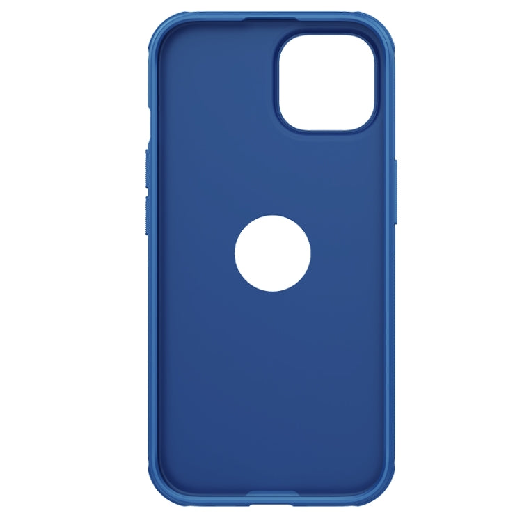 For iPhone 15 NILLKIN Super Frosted Shield Pro Phone Protective Case With LOGO Cutout(Blue) - HoMEdemic™ 