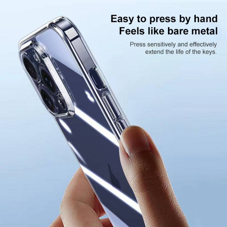 For iPhone 15 Pro Max Integrated Ultra-thin Crystal Glass Phone Case(Transparent) - HoMEdemic™ 