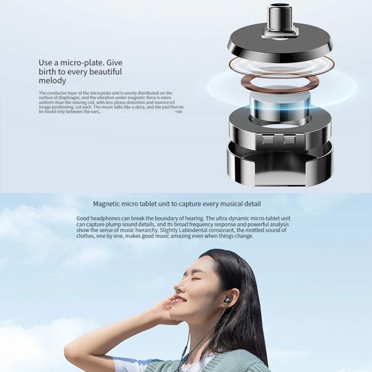 Original Xiaomi Dual Magnetic Super Dynamic Unit Earphone, Length: 1.28m - HoMEdemic™ 