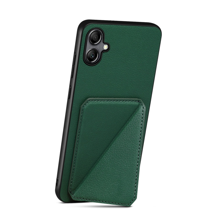 For Samsung Galaxy S23+ 5G Denior Imitation Calf Leather Back Phone Case with Holder(Green) - HoMEdemic™ 