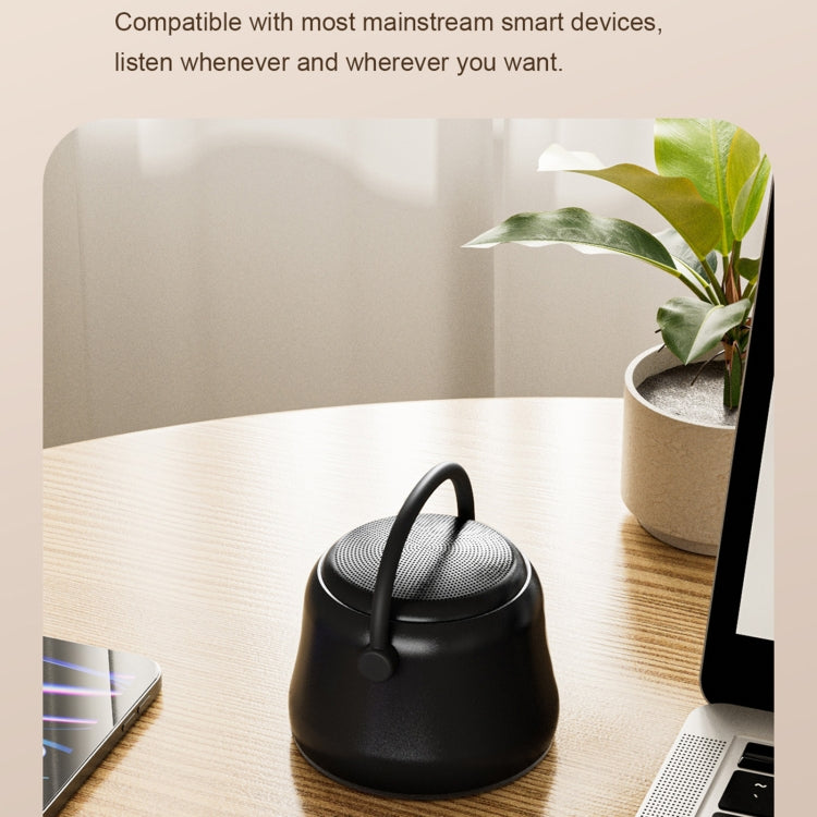 EWA A20 Mini Bluetooth Bass Radiator Metal Speaker(Grey) - HoMEdemic™ 