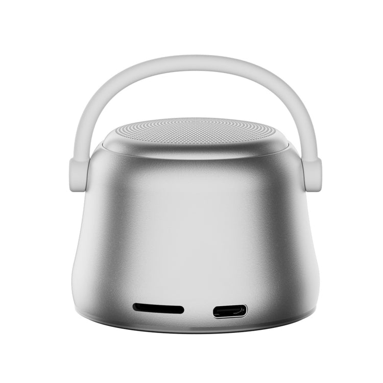 EWA A20 Mini Bluetooth Bass Radiator Metal Speaker(Sliver) - HoMEdemic™ 