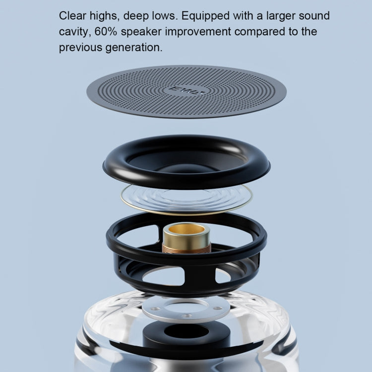 EWA A126 Mini Bluetooth 5.0 Bass Radiator Metal Speaker(Brown) - HoMEdemic™ 