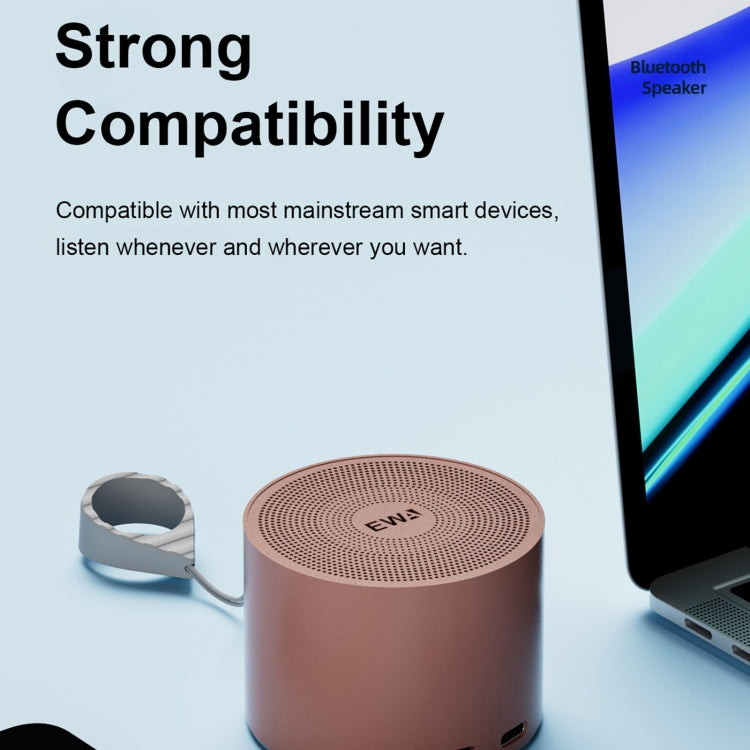 EWA A129 Mini Bluetooth 5.0 Bass Radiator Metal Speaker(Green) - HoMEdemic™ 